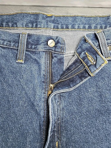 Carhartt Jeans Men’s Jeans 46x32 Traditional Fit Straight Leg Workwear B480 - Picture 5 of 14