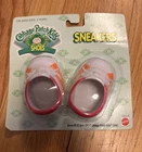 Vintage 1996 Cabbage Patch Kids Orange Pink White Sneakers Mattel New Sealed