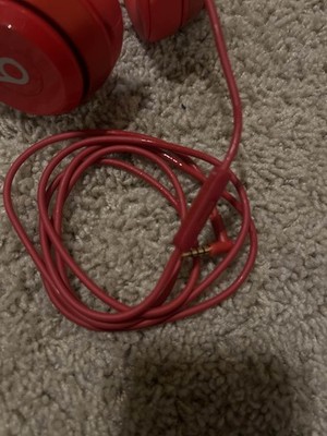 Beats Solo2 Wired Red B0518 Aux Cord | eBay