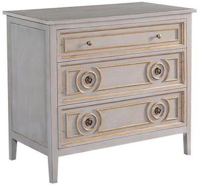 Luxurious Huntington Chest with Gold Accents