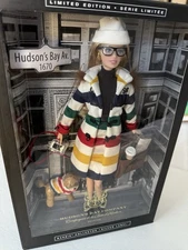 2016 Mattel Collector Silver Label Hudson’s Bay Company Barbie Doll NRFB DJN09