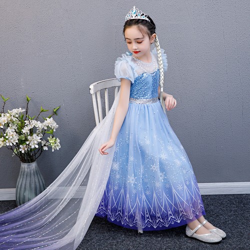 2022 New Princess Girls Halloween Costume Dress Cosplay Dress up 3-12Y - Picture 18 of 18