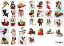Hallmark Christmas Ornament PUPPY LOVE Various WITH BOX - You Choose