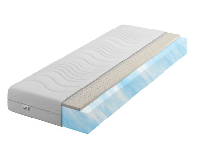 Matratze Schaumstoffmatratze H2 H3 Silver Aqua Foam LATEX beidseitig 16 cm T30 