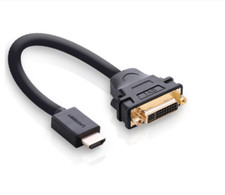 HDMI male to DVI female adapter cable HDMI to DVI-I/DVI24 5 bidirectional conver