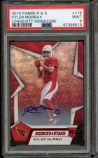 2019 Panini Rookies & Stars #115 KYLER MURRAY /75 Longevity Rookie Auto PSA 9