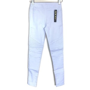 white moto jeggings