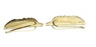 New 14k yellow white gold Leslie's Collection Feather Ear Climbers 1.7g ladies  — photo 5