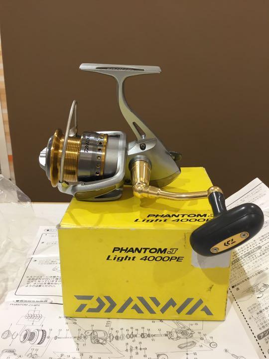 DAIWA PHANTOM J Light 4000PE Spinning Reel Seabass Jack DAIWA PHANTOM J Light 4000PE Spinning Reel Seabass Jack