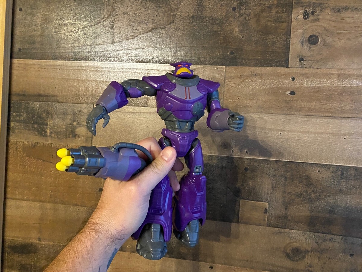 Buzz Lightyear Zurg Figure NEW Arm Blaster Posable Bendable Disney