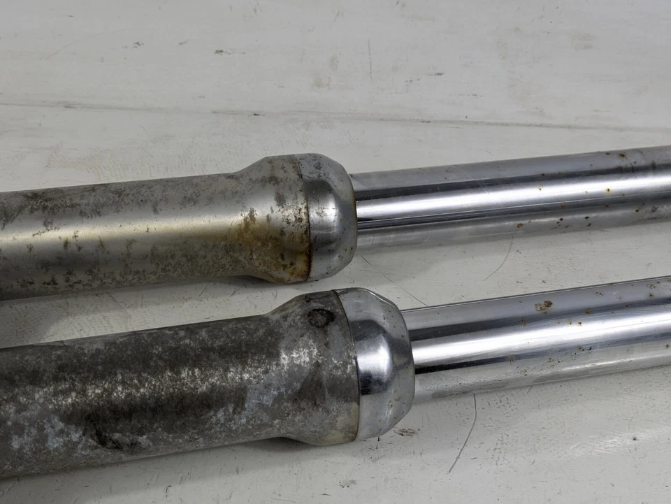 Harley Davidson Sportster XL 1200 1993 suspensión horquillas delanteras tubos necesita sellos Foto 4 de 4