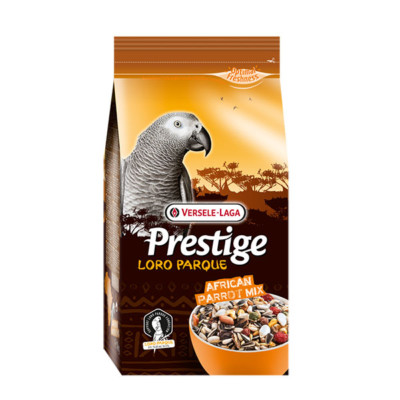 Versele Loro African Parrot -1 kg für Graupapageien - Körnerfutter, Saaten
