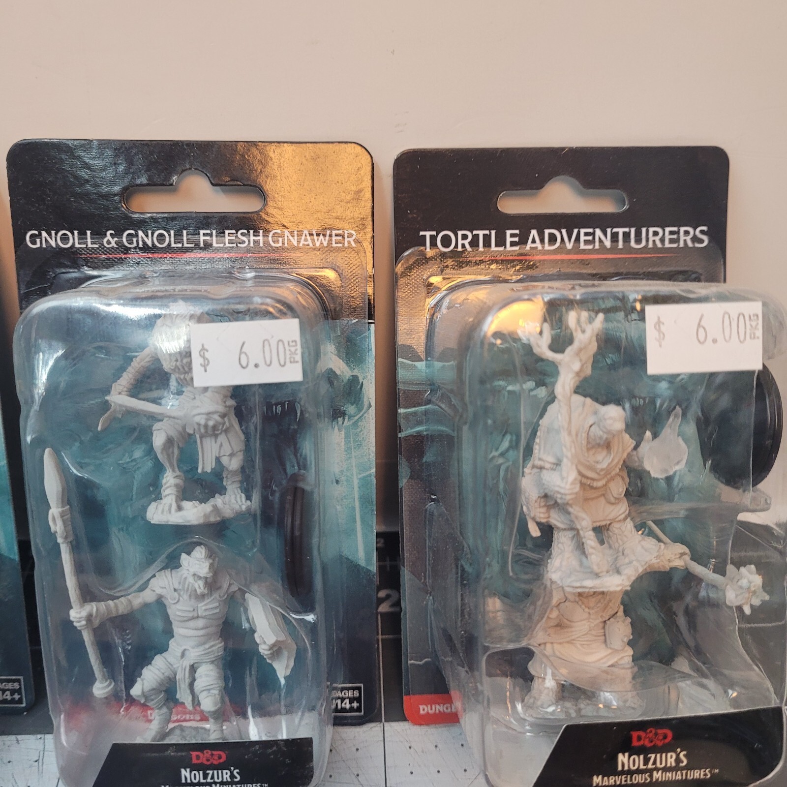 D&D NOLZURS MINIATURE LOT (8) Grung Gnoll Tortle Intellect Devourer Goblin Drago