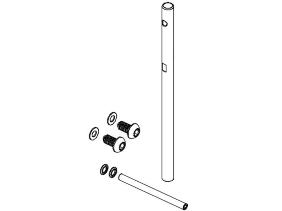 Kit Albero Principale E Albero Piumato OMP M2 EVO - Ricambio Originale OSHM2306