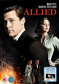 Allied - Brad Pitt, Marion Cotillard - NEW Region 2 DVD Sealed