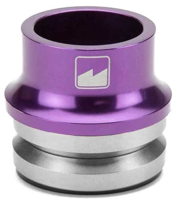 MERRITT HIGH TOP INTEGRATED BMX HEADSET KIT  1-1/8"  PURPLE FREESTYLE RAD PARTS