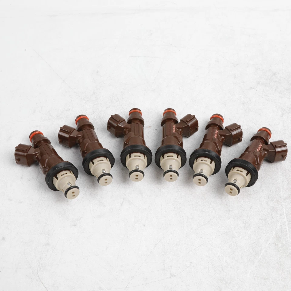 6x 23250-62040 Denso Fuel Injectors fits for 99-04 Tundra 4Runner 3.4L V6 Foto 4 de 4
