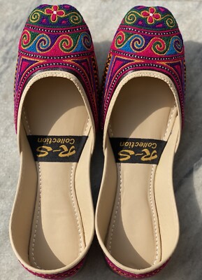 Khussa Native American Sneakers Embroidered Khussa Shoes For Women