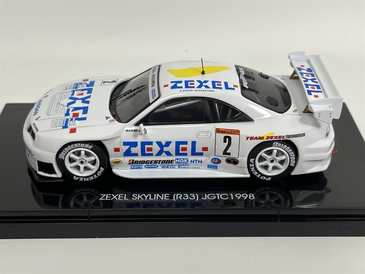 1/43　EBBRO　スカイライン　GT-E Ebbro P4 1:43 Nissan Skyline GT-R R34 JGTC 2003 Test Car #23