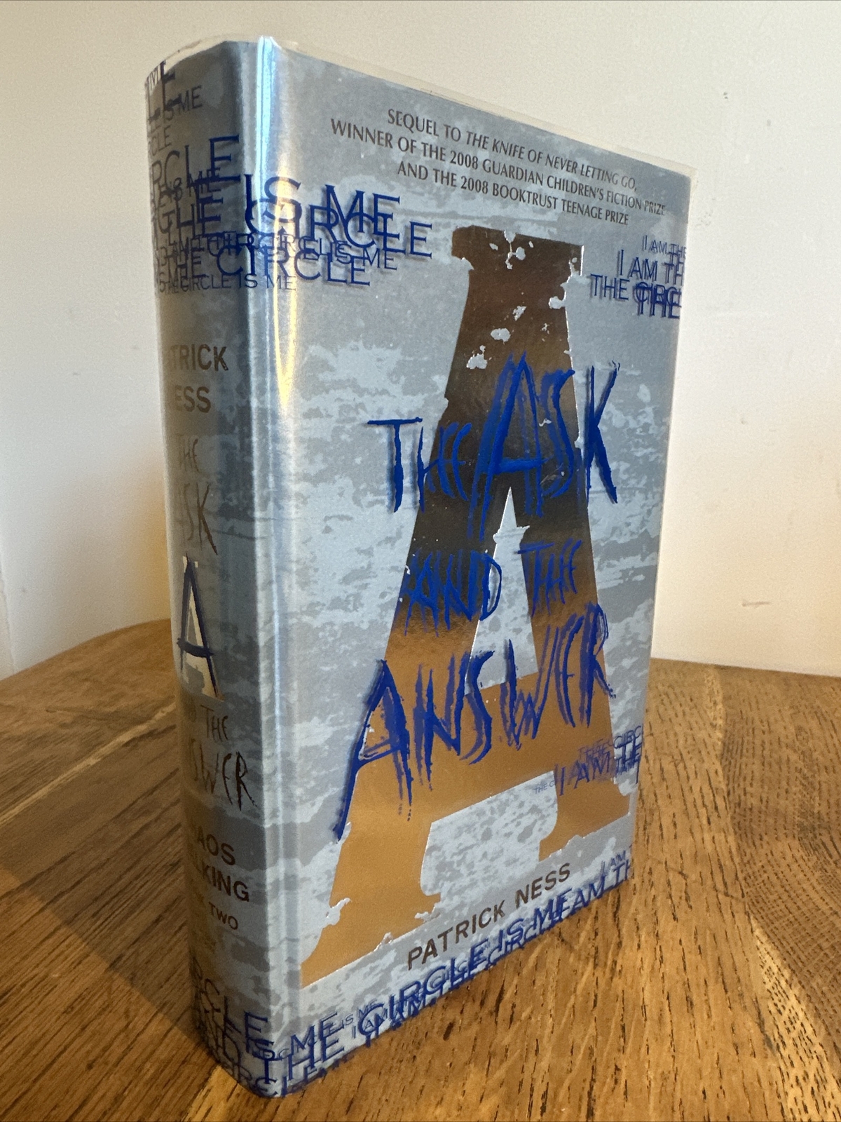 The Ask & The Answer by Patrick Ness SIGNED LINED & DATED 2009 UK 1/1 HB Chaos