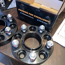 KSP 1" Wheel Spacers for Nissan 350Z 370Z, 4pcs 5X4.5”Forged Spacer Fit Infiniti