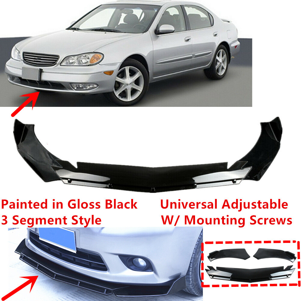 Add-on Universal For 2002-04 Infiniti I35 Front Bumper Lip