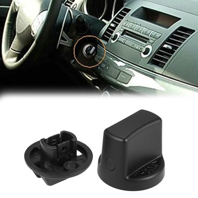 For Mitsubishi Outlander Lancer Keyless Ignition Start Switch Knob Cap + Insert