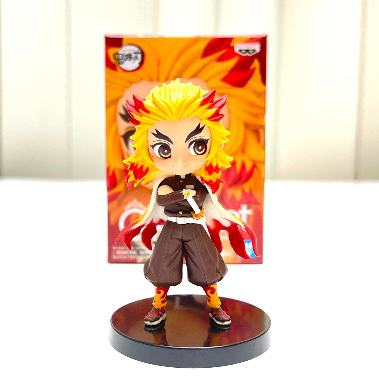 Boneco Action Figure Rengoku 13 cm Demon Slayer Kimetsu QPosket