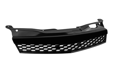 Grille without emblem for Opel Zafira B (2005-2008) - honeycomb black