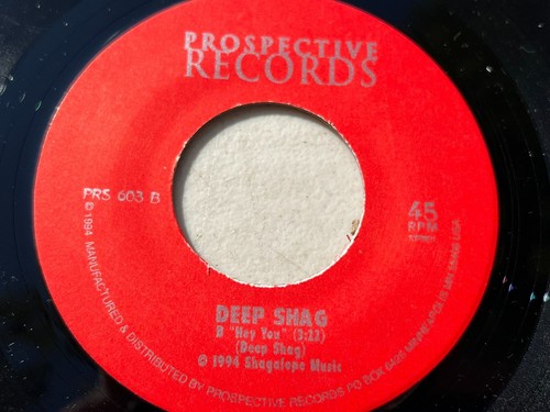 DEEP SHAG ALWAYS A TURN ON / HEY YOU USED VINYL 7" 45 SINGLE RECORD - Picture 6 of 8