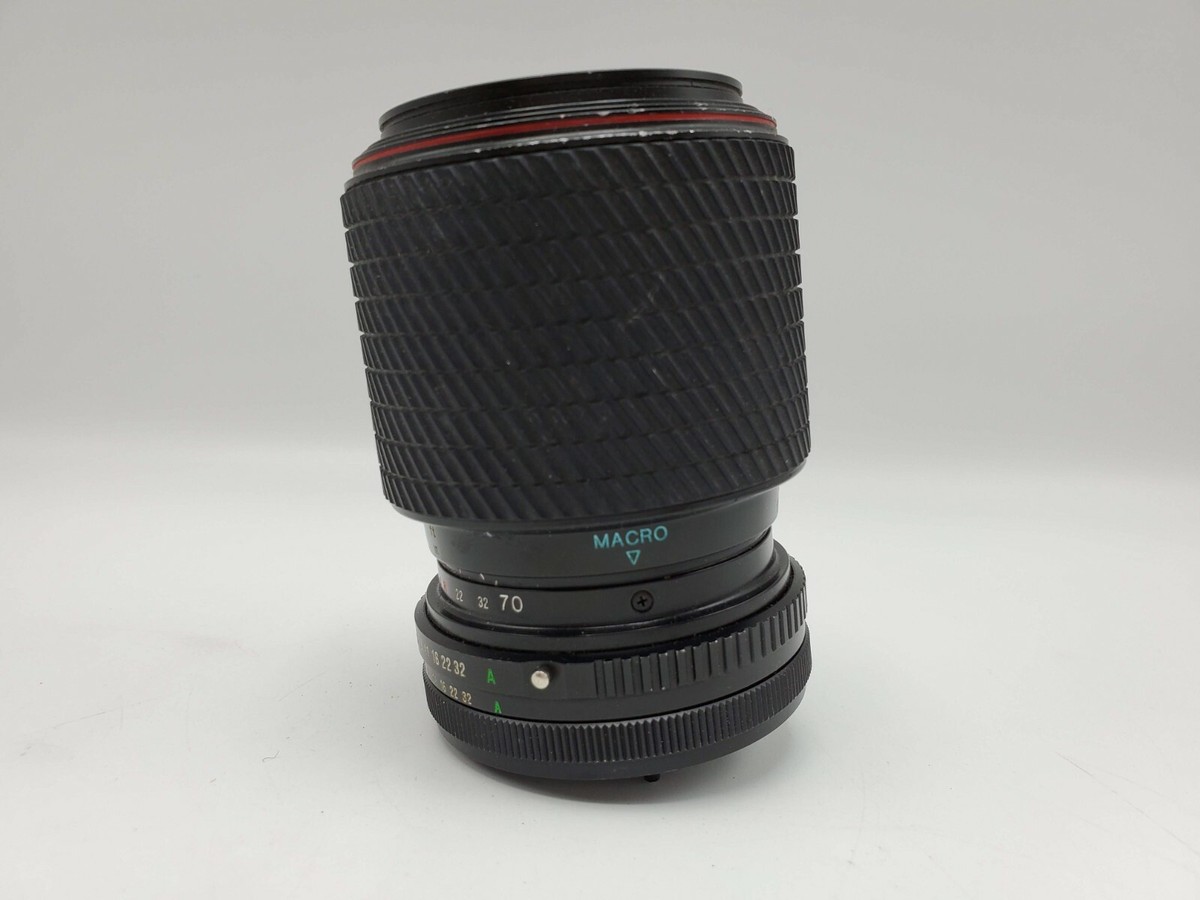 Tokina SD 70-210mm F4-5.6 Canon FD Mount Zoom Lens AE-1 SLR