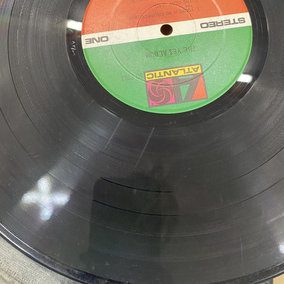 The Yes Album LP Vinyl SD 19131 Gatefold See Pictures Atlantic Records ...