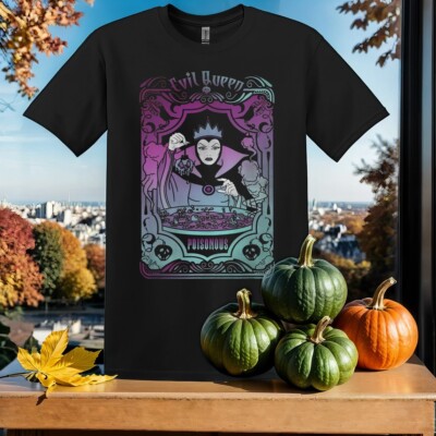 disney villains snow white evil T-shirt T shirt Men Women Unisex Tshirt SY417