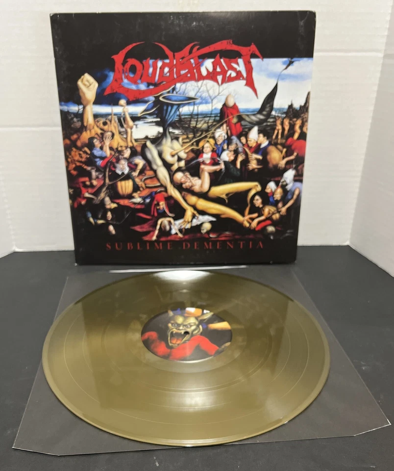 Loudblast – Sublime Dementia-Yellow /Clear- Death Metal- Vinyl - Image 4 of 4