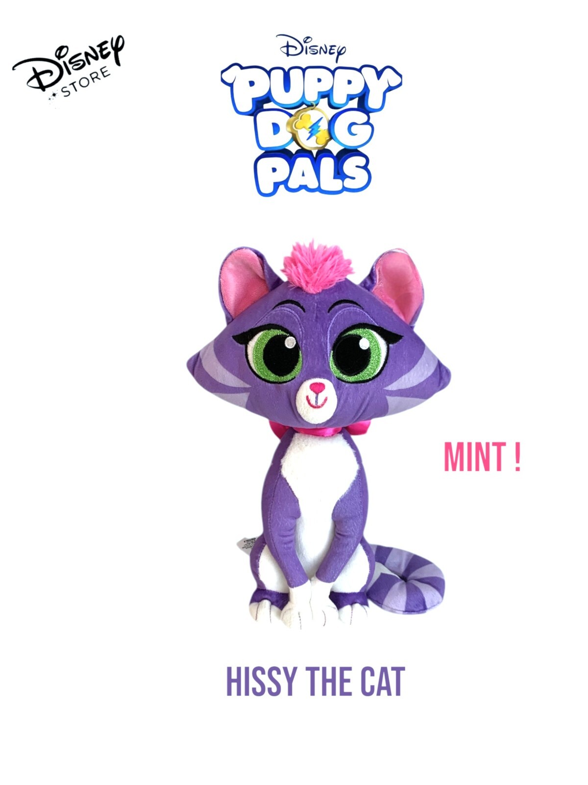 Disney Store Puppy Dog Pals Hissy The Cat 12
