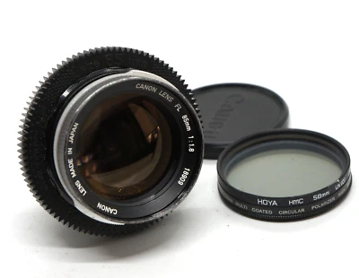 VERY RARE Canon FL 1.8/85 85 mm F1.8 LENS PL Mount for ARRI RED ALEXA - Image 1 of 4