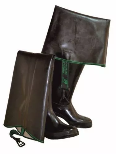 Thigh high rubber sales fishing boots