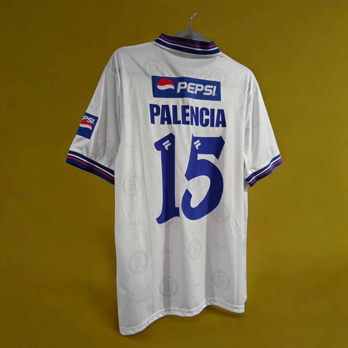 CRUZ AZUL AWAY - Football Soccer - Champion 97/98 - PALENCIA # 15