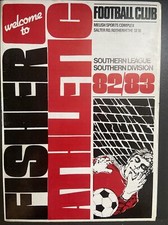 Fisher Athletic v Woodford Town(Southern League 82/3) 27/11/82