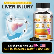 Milk Thistle 6200 mg, Liver Health, Oxidant, Detox and Cleansing Formula