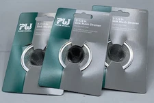 3 Pack PLUMB WORKS 2-1/2” Sink Mesh Strainer, Stainless Steel Finish, 679-0200