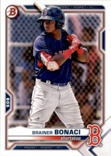 2021 Bowman Draft #BD-54 Brainer Bonaci