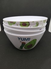 The Very Hungry Caterpillar Eric Carle Children's Kids Melamine Bowls Set of 4