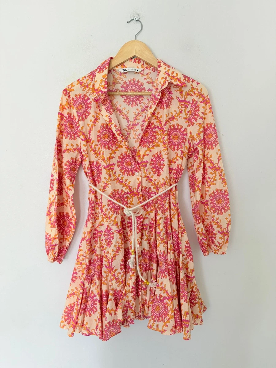 Zara Long Sleeve Floral Dresses for Women for sale | eBay