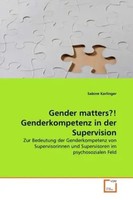 Gender Matters?! Genderkompetenz In Der Supervision Sabine Karlinger Taschenbuch