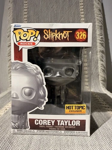 Funko Pop Rocks Slipknot Corey Taylor #326 Hot Topic Exclusive Vinyl Figure