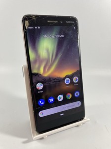 Nokia 6.1 schwarz entsperrt 32GB 5,5" 16MP Android Touchscreen Smartphone gesprungen