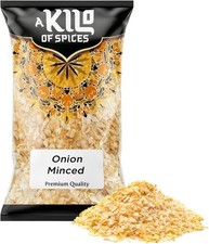 A Kilo Of Spices | Dried Minced Onion 1 Kg | Granulated Onions | No additives |