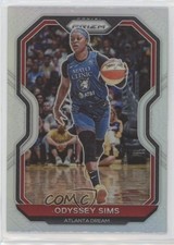 2021 Panini Prizm WNBA Silver Prizm Odyssey Sims #80 0o6v