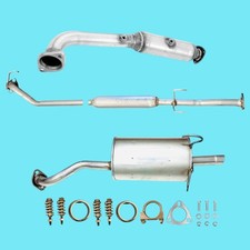 Catalytic Converter, Resonator and Muffler 2007-2009 Honda CR-V 2.4L